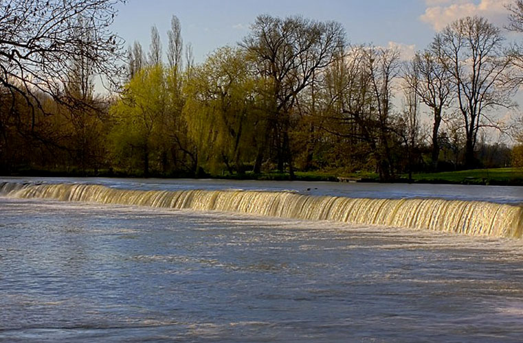 Les bords de Sarthe