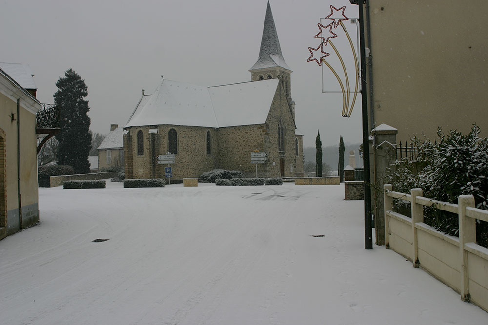 Neuville sous la neige