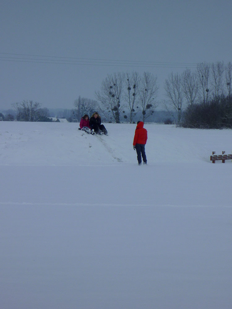 Neuville sous la neige