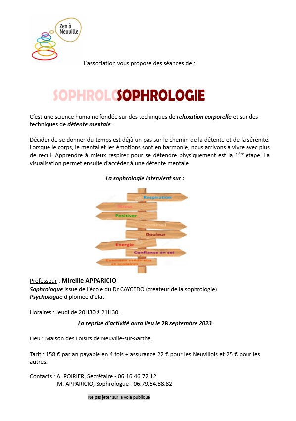 sophrologie