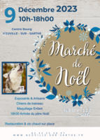 Affiche Marché de Noël